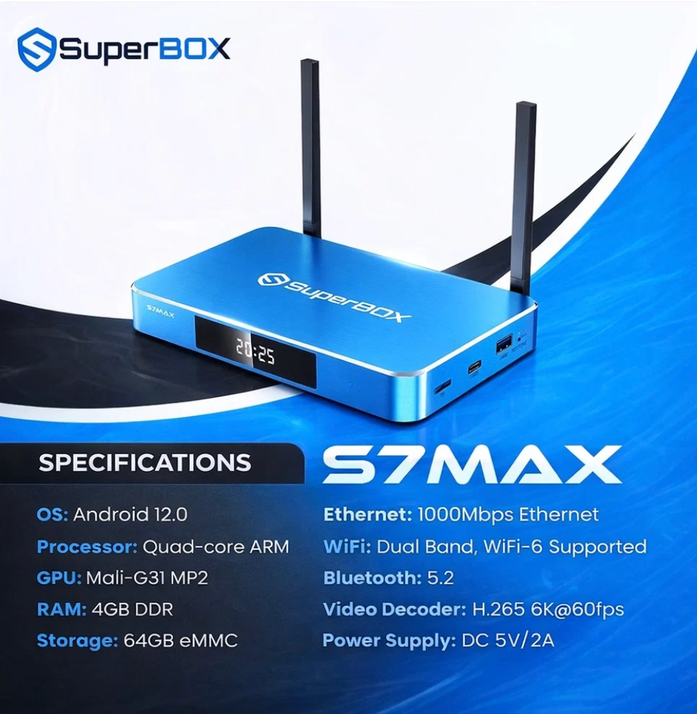 SuperBox S7 Max