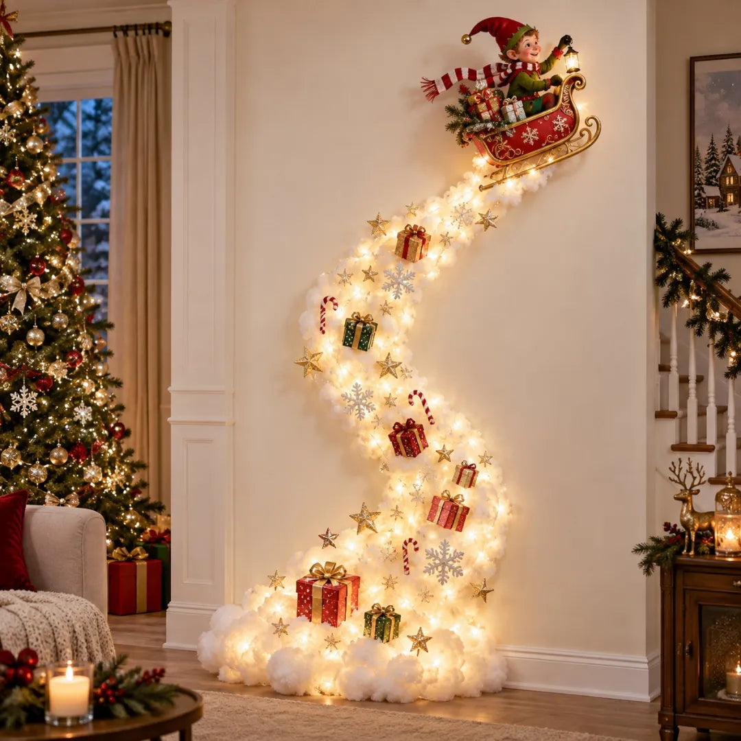 Christmas wall decoration style options