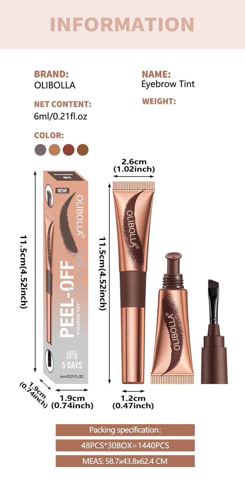 💜LAST DAY SALE BUY 1 GET 1 FREE!!💜Tear-Off Brow Tint – Waterproof, Non-Fading, Long-Lasting Pigment for Precise Brow Definition & Effortless Wild Brow Looks