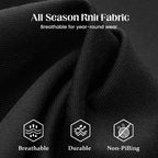 👖 50% OFF NOW!  Men's Straight Leg Pants – Elastic Waist, Drawstring & Knit – Casual Comfort & Breathable
