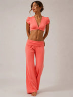 Coral Pants
