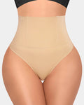 High-waisted sexy thongs for slim waist shaping