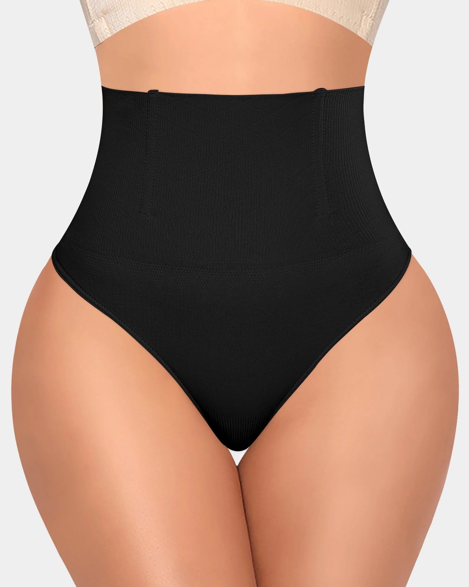 High-waisted sexy thongs for slim waist shaping