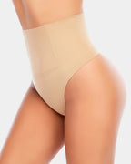 High-waisted sexy thongs for slim waist shaping